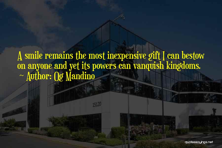 Bestow Quotes By Og Mandino