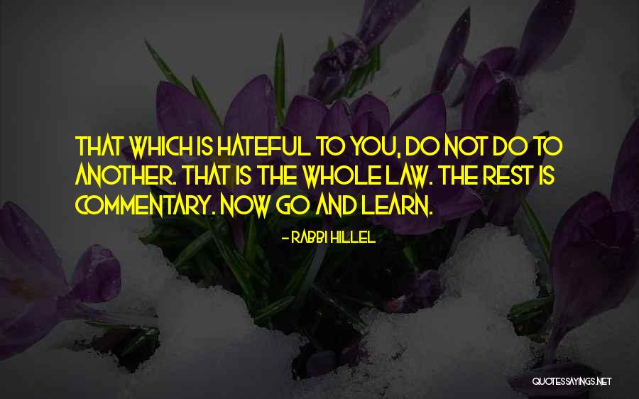 Bestripped Quotes By Rabbi Hillel Bestripped Quotes By Rabbi Hillel