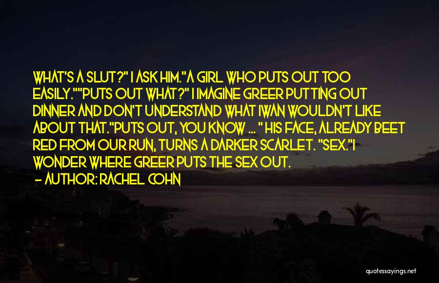 Beta By Rachel Cohn Quotes By Rachel Cohn