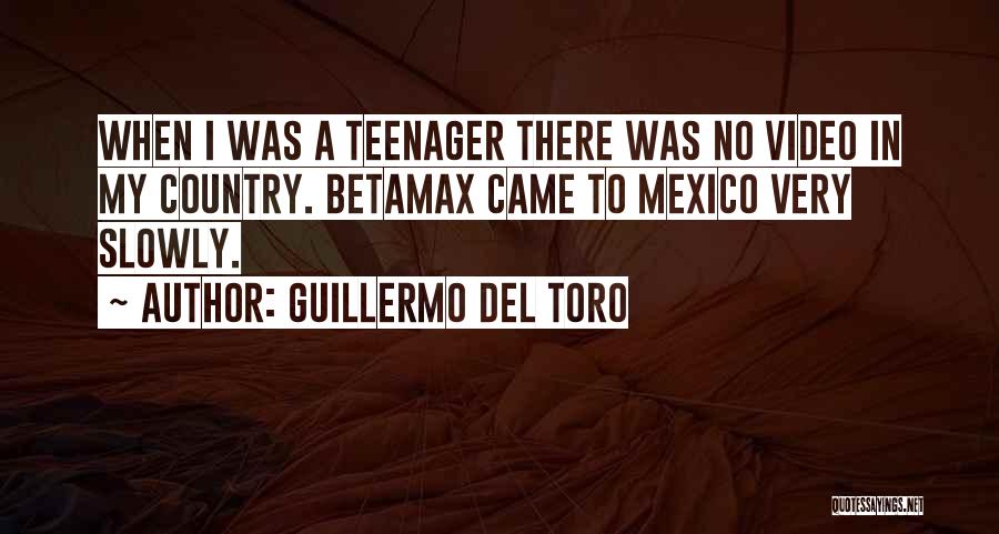 Betamax Quotes By Guillermo Del Toro