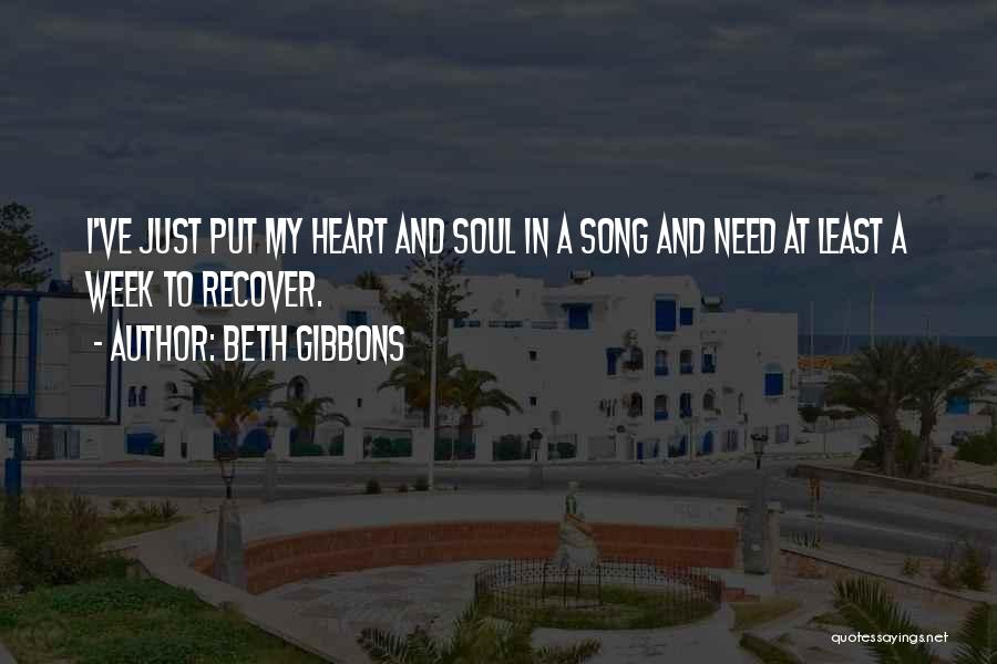 Beth Gibbons Quotes 565169
