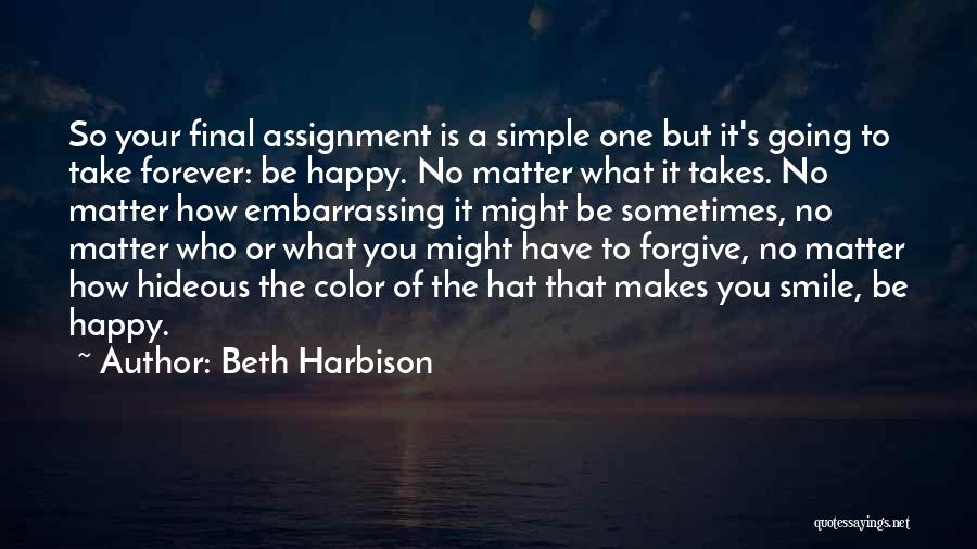 Beth Harbison Quotes 727177