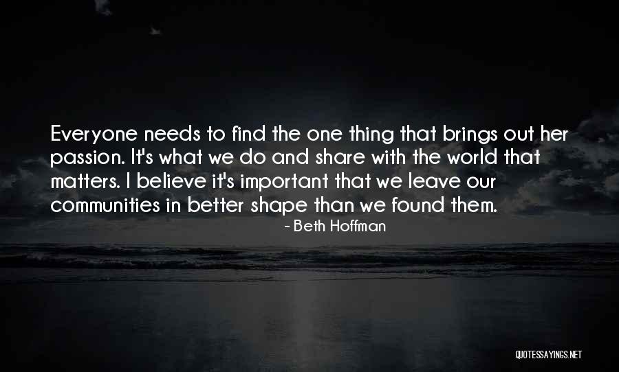 Beth Hoffman Quotes 223853