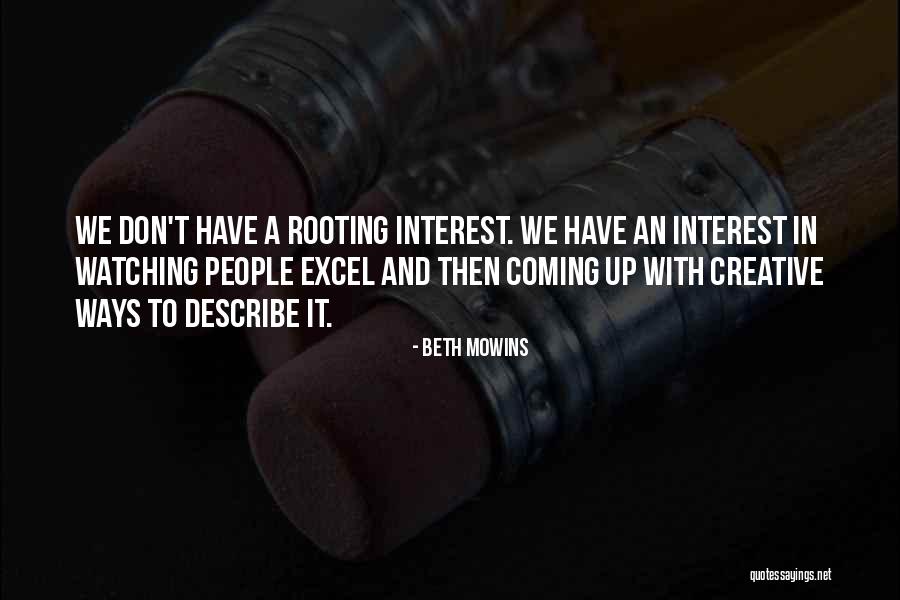 Beth Mowins Quotes 874109 Beth Mowins Quotes 874109