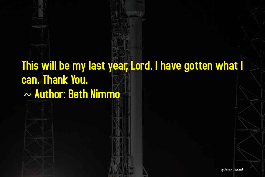 Beth Nimmo Quotes 657162