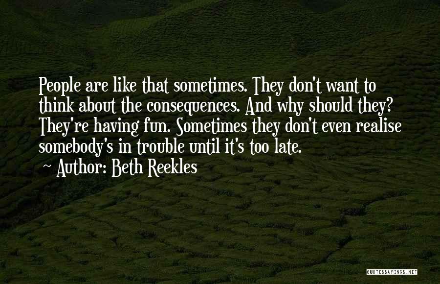 Beth Reekles Quotes 1237056