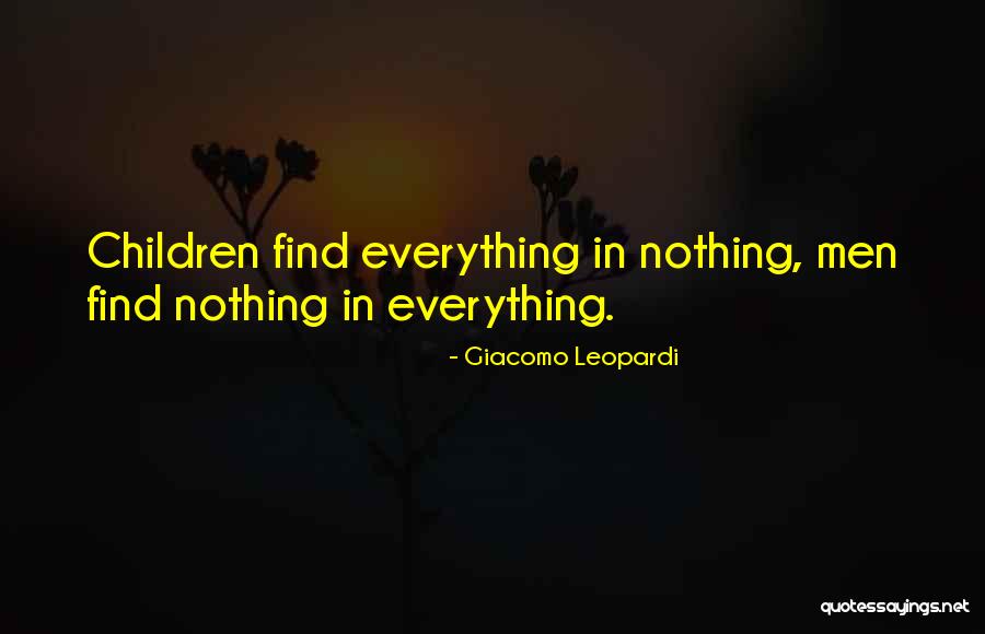 Bethanne Elbert Quotes By Giacomo Leopardi