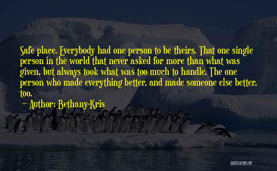 Bethany-Kris Quotes 1873328