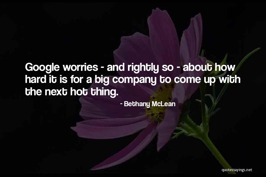 Bethany McLean Quotes 1244185