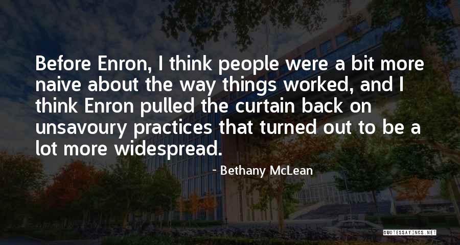 Bethany McLean Quotes 1356457