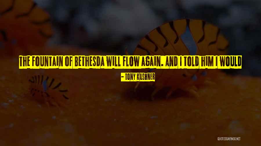 Bethesda Quotes By Tony Kushner Bethesda Quotes By Tony Kushner