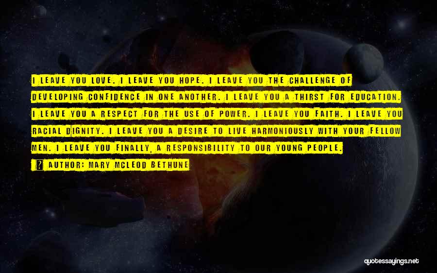 Bethune Quotes By Mary McLeod Bethune Bethune Quotes By Mary McLeod Bethune