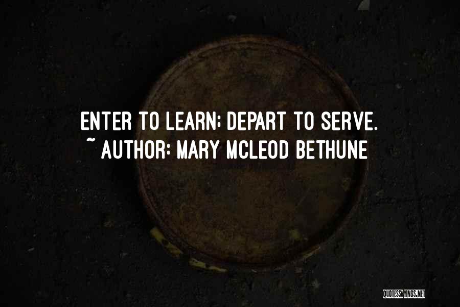 Bethune Quotes By Mary McLeod Bethune