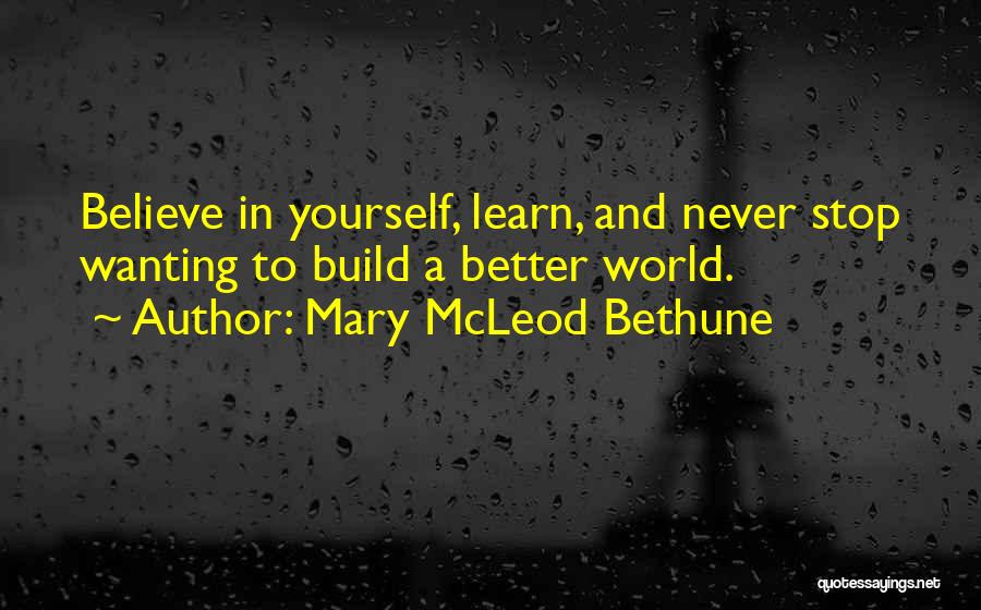 Bethune Quotes By Mary McLeod Bethune