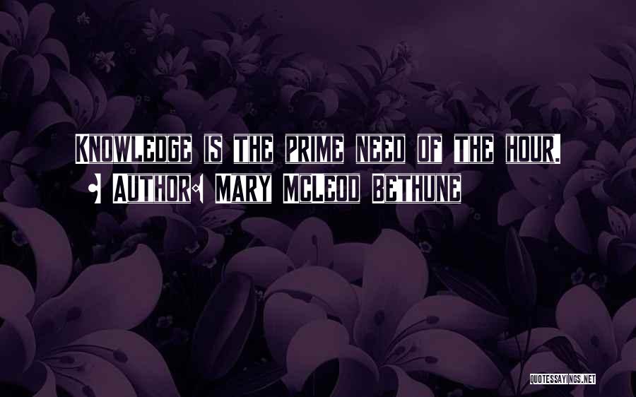 Bethune Quotes By Mary McLeod Bethune