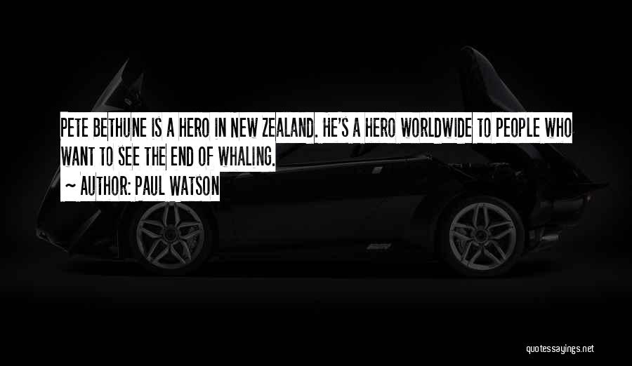 Bethune Quotes By Paul Watson Bethune Quotes By Paul Watson