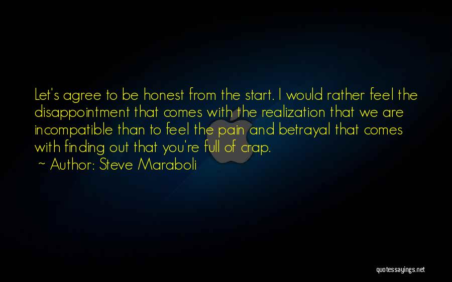 Betrayal In Relationships Quotes By Steve Maraboli