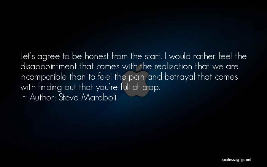 Betrayal Of Trust And Love Quotes By Steve Maraboli