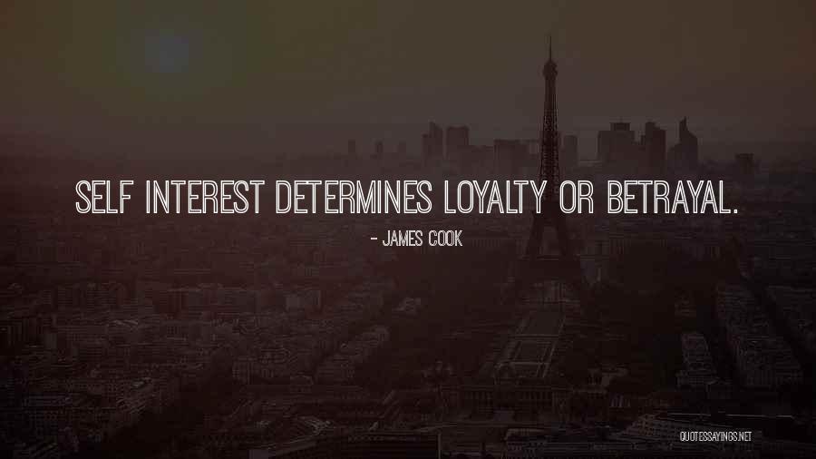 Betrayal Quotes By James Cook