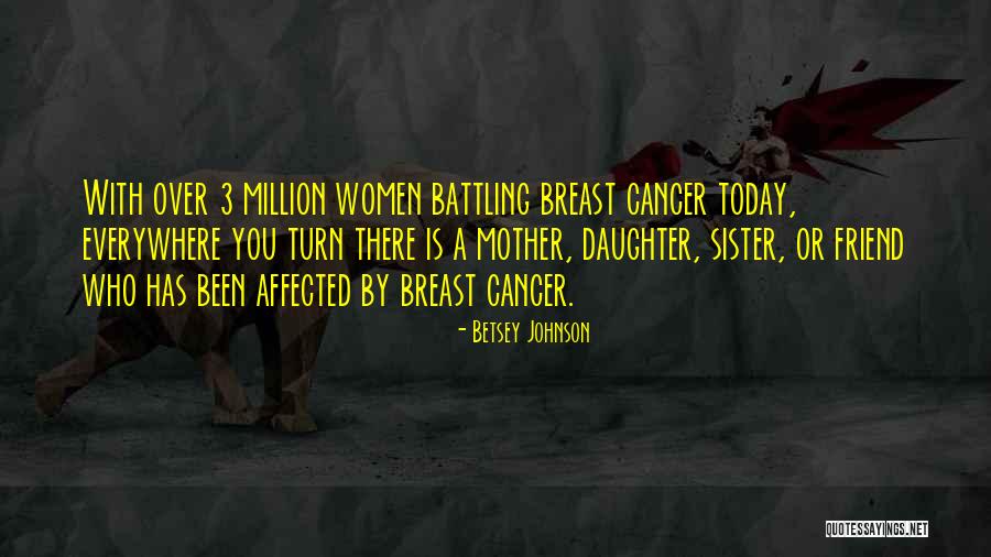 Betsey Johnson Breast Cancer Quotes By Betsey Johnson