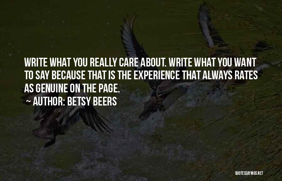 Betsy Beers Quotes 1312415