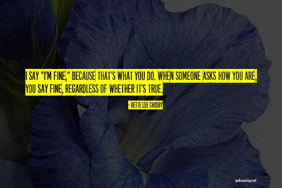 Bette Lee Crosby Quotes 1714269 Bette Lee Crosby Quotes 1714269