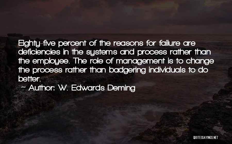 Better Management Quotes By W. Edwards Deming