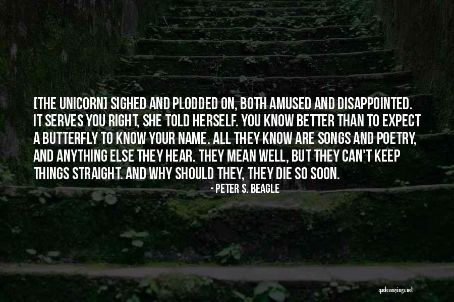 Better Not To Expect Anything Quotes By Peter S. Beagle Better Not To Expect Anything Quotes By Peter S. Beagle