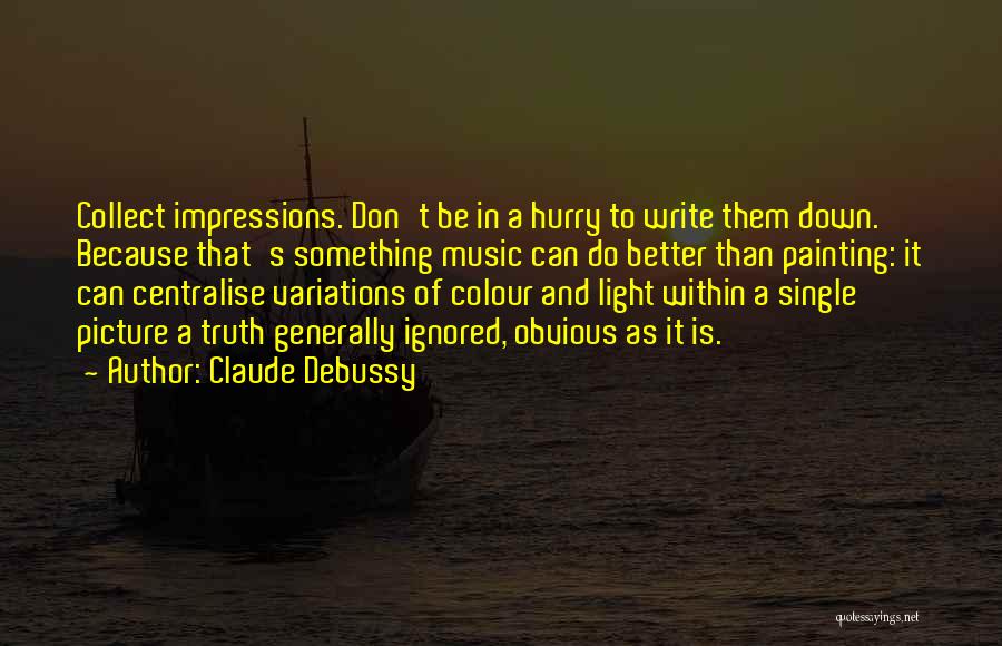 Better Off Single Quotes By Claude Debussy