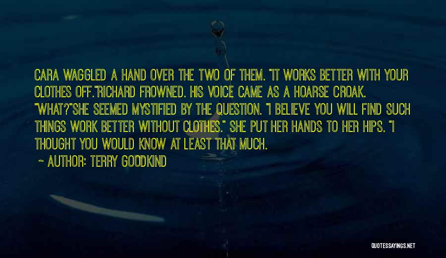 Better Off Without Them Quotes By Terry Goodkind