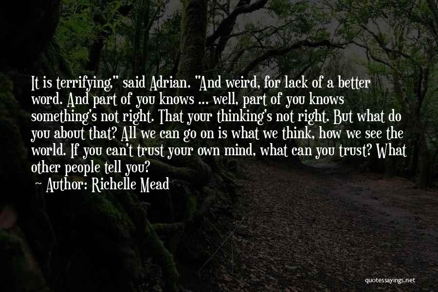 Better On Your Own Quotes By Richelle Mead