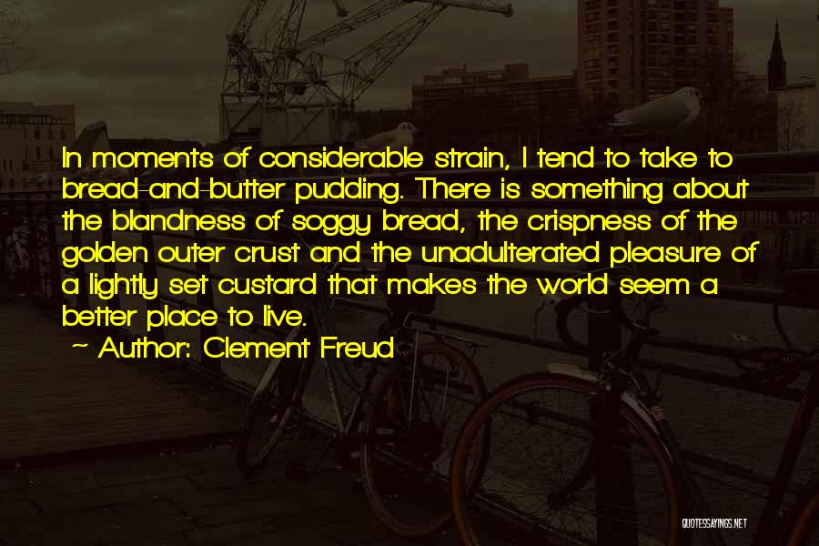 Better Place To Live Quotes By Clement Freud