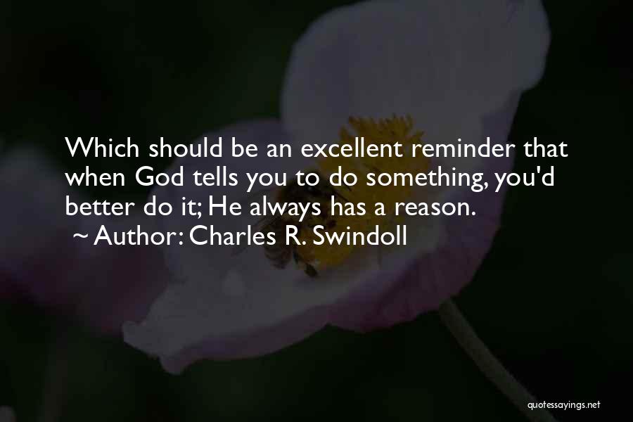 Better Plan Quotes By Charles R. Swindoll