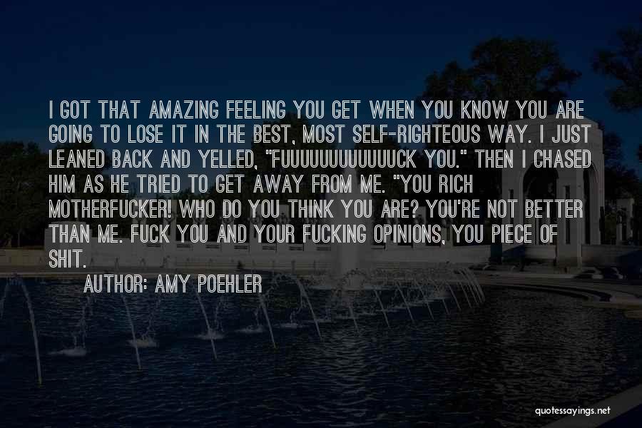 Better Self Quotes By Amy Poehler