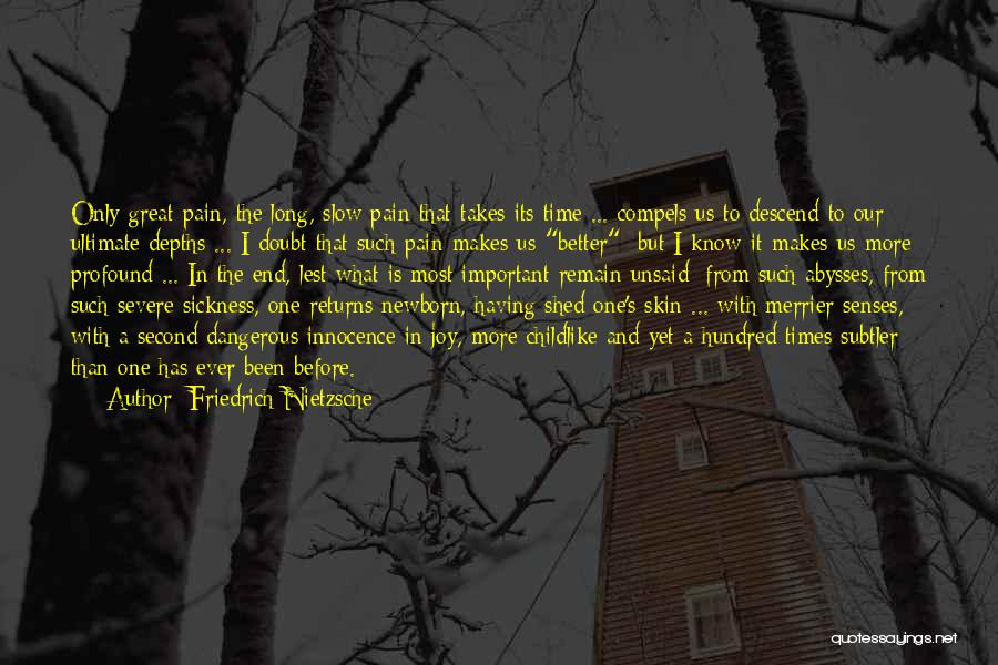 Better Than Before Quotes By Friedrich Nietzsche