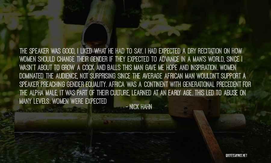 Better Than Expected Quotes By Nick Hahn