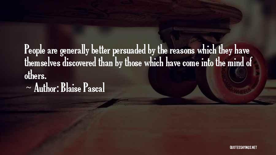 Better Than Others Quotes By Blaise Pascal