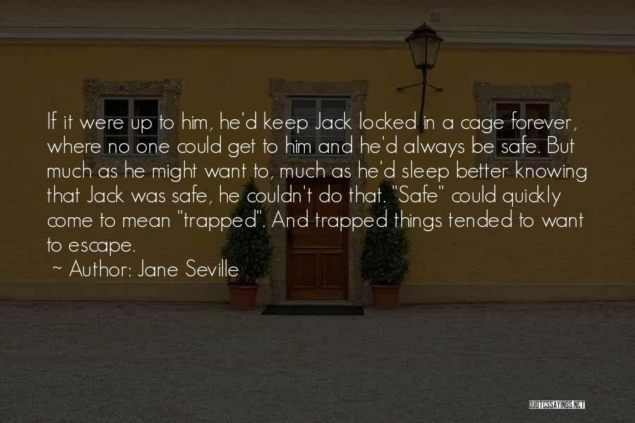 Better Things To Come Quotes By Jane Seville