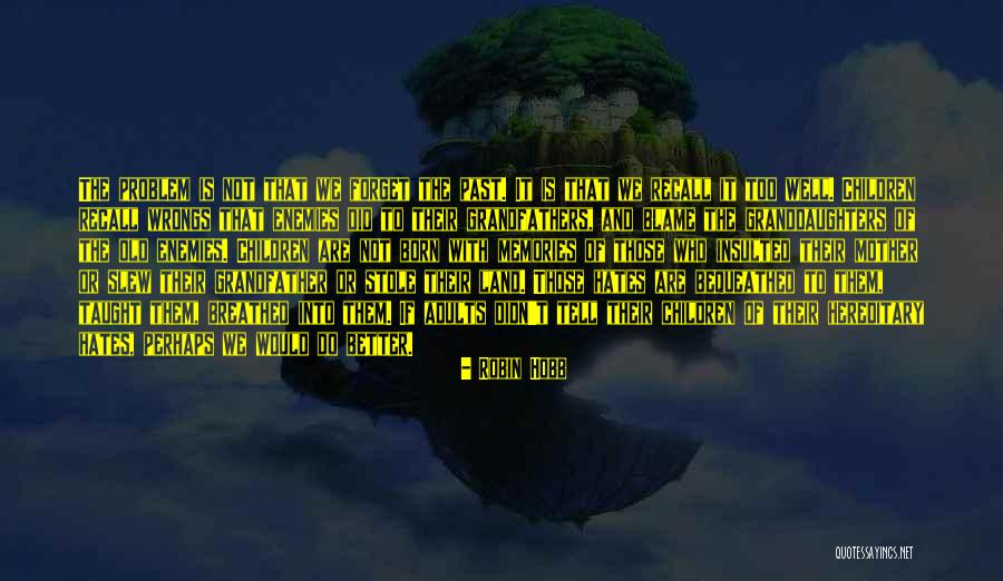 Better To Forget The Past Quotes By Robin Hobb Better To Forget The Past Quotes By Robin Hobb