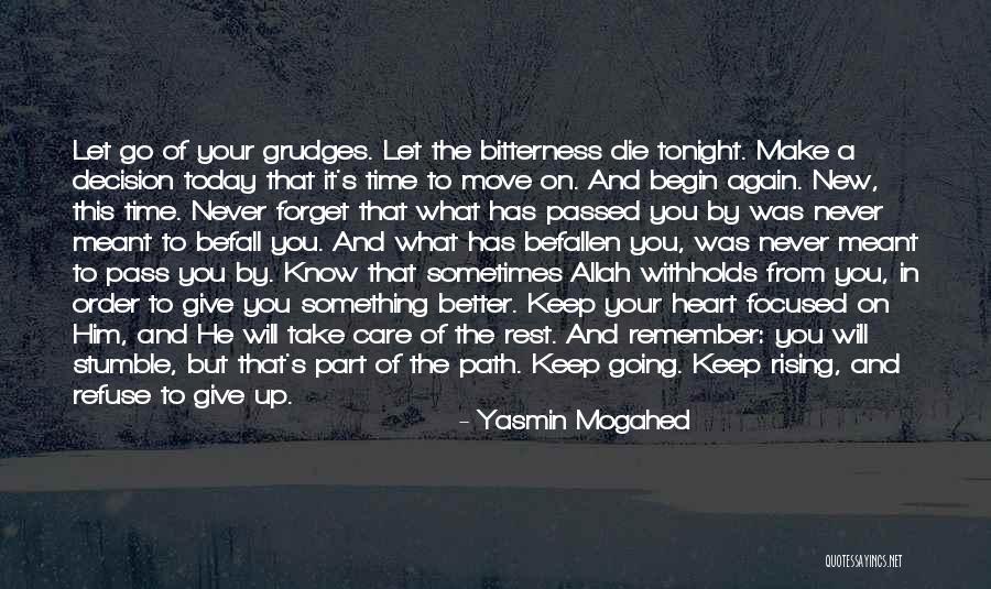 Better To Forget The Past Quotes By Yasmin Mogahed