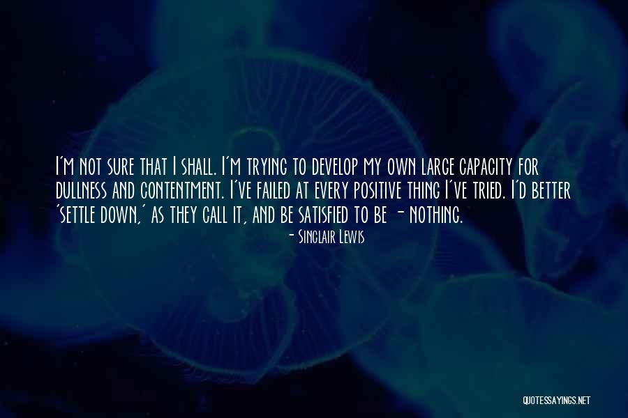 Better To Have Tried And Failed Quotes By Sinclair Lewis Better To Have Tried And Failed Quotes By Sinclair Lewis