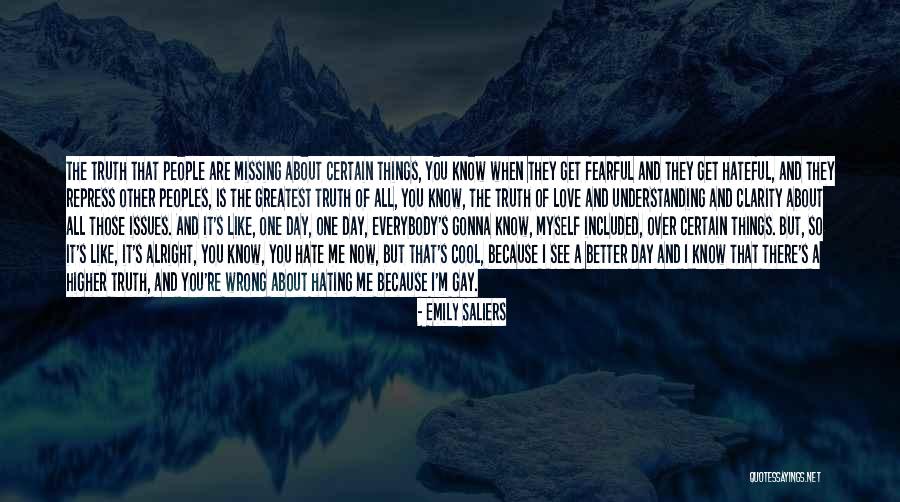 Better Understanding Quotes By Emily Saliers Better Understanding Quotes By Emily Saliers