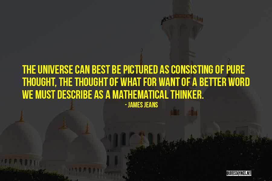 Better Word For Quotes By James Jeans Better Word For Quotes By James Jeans