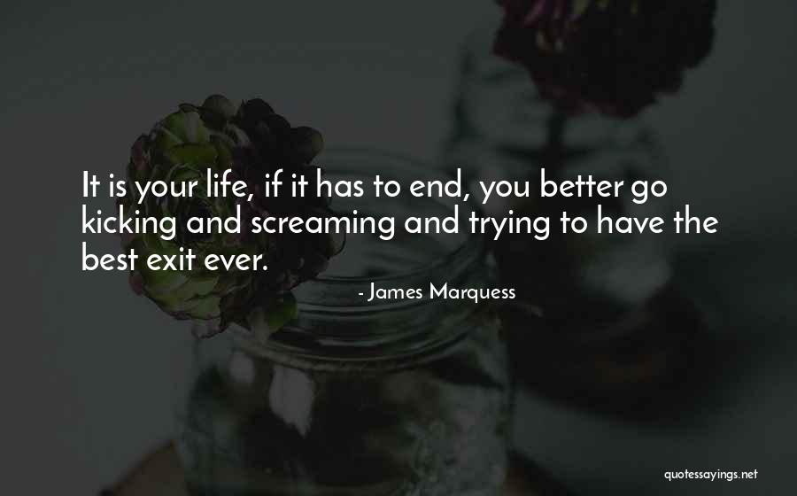 Better Your Best Quotes By James Marquess