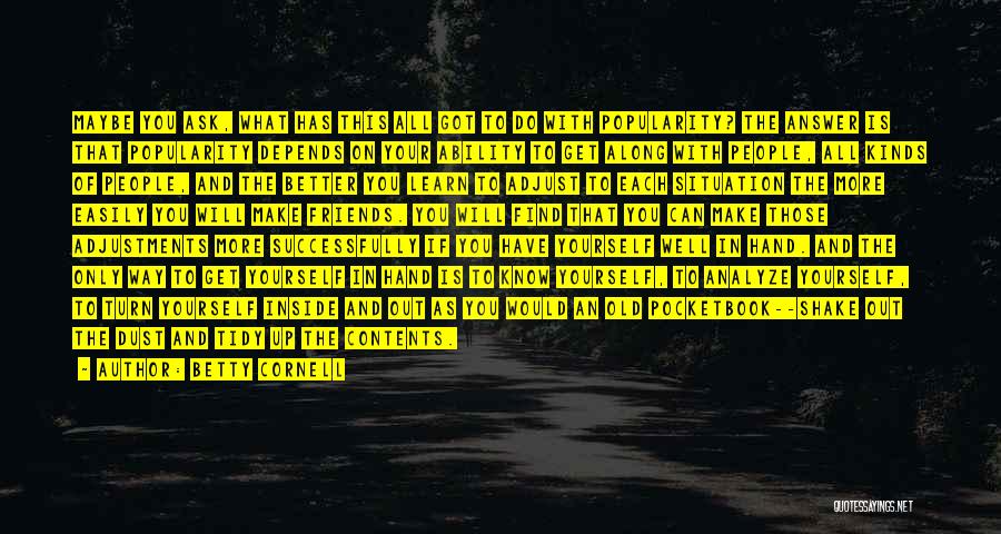 Betty Cornell Quotes 763586 Betty Cornell Quotes 763586