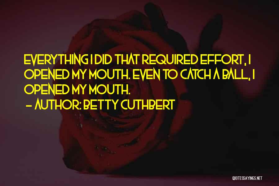 Betty Cuthbert Quotes 1629149