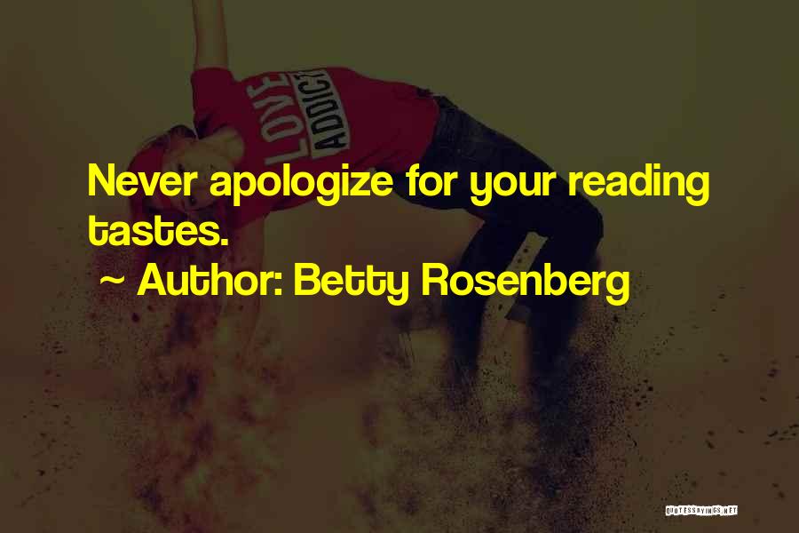 Betty Rosenberg Quotes 1057554