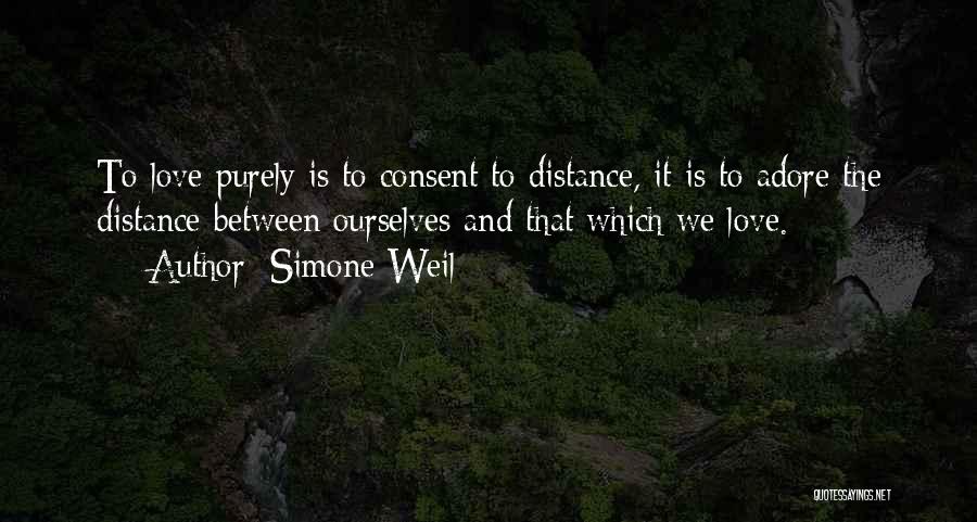 Between Love And Friendship Quotes By Simone Weil