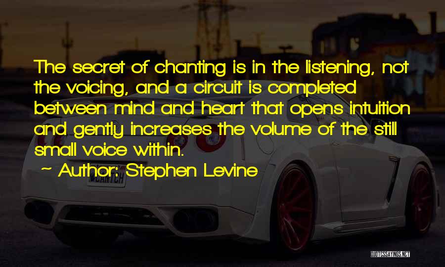 Between Mind And Heart Quotes By Stephen Levine