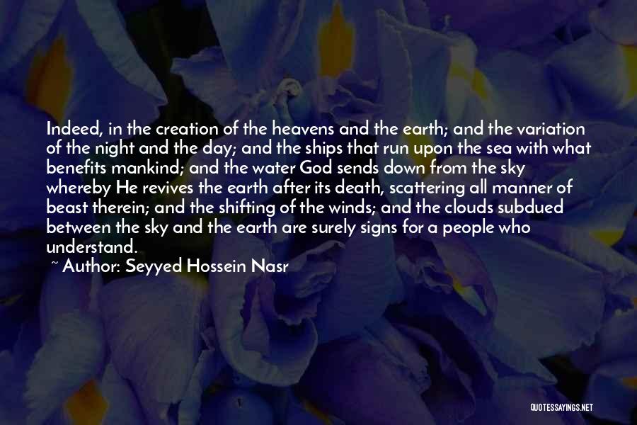 Between Sky And Sea Quotes By Seyyed Hossein Nasr